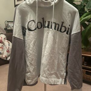 Columbia Gray and White Hoodie